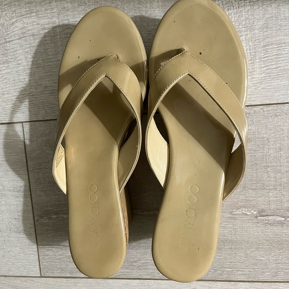 Jimmy Choo platform Sandals marked 38 but it fit a 7 US